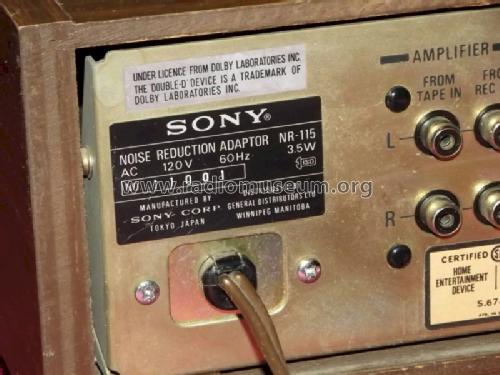 Noise Reduction Adaptor NR-115; Sony Corporation; (ID = 1338904) Altri tipi