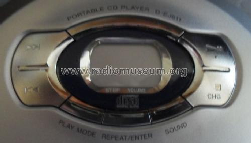 Portable CD Player D-EJ611; Sony Corporation; (ID = 1626764) Enrég.-R