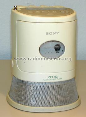 Radio Cassette Player CFT-22; Sony Corporation; (ID = 1419027) Radio