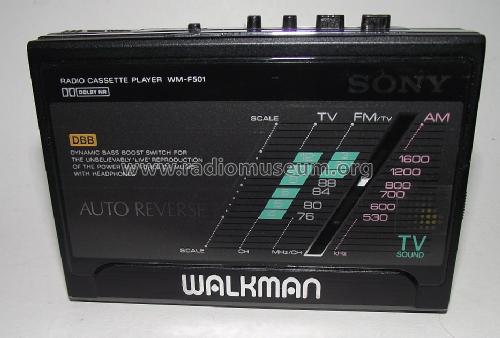 Radio Cassette Player TV Sound WM-F501 Radio Sony Corporation