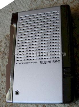 Secutive Portable Dictating Machine BM-11; Sony Corporation; (ID = 1191866) R-Player