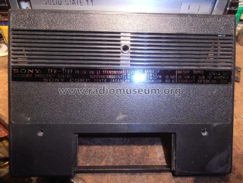 Solid State 11 TFM-110F Radio Sony Corporation; Tokyo, build 1965 