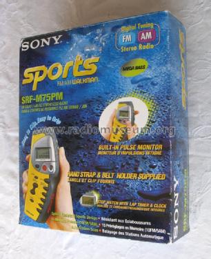 Sports Walkman SRF-M75PM; Sony Corporation; (ID = 1299459) Radio