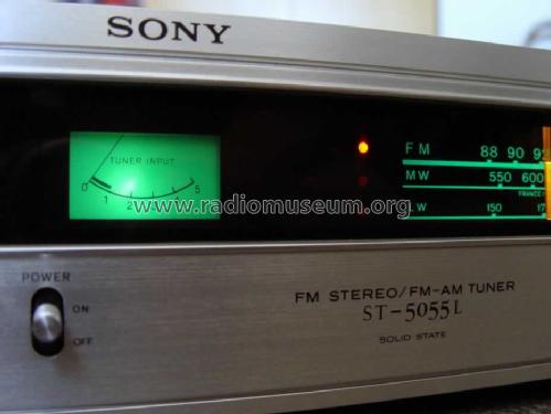 FM Stereo / FM-AM Tuner ST-5055L; Sony Corporation; (ID = 995946) Radio