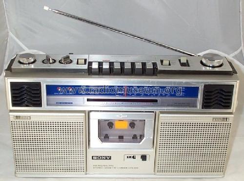 Stereo Cassette Corder CFS-61S Radio Sony Corporation; |Radiomuseum.org