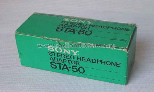 stereo headphone adaptor STA-50; Sony Corporation; (ID = 158869) Misc