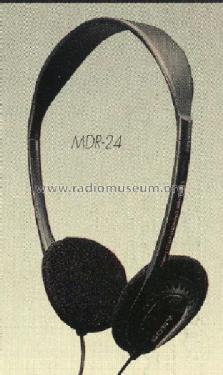 Stereo Headphones MDR-24; Sony Corporation; (ID = 468829) Speaker-P