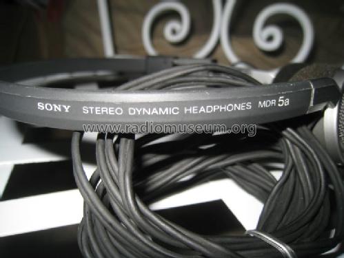 Stereo Headphones MDR-5A; Sony Corporation; (ID = 1665405) Altavoz-Au