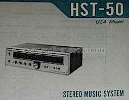 Stereo Music System HST-50; Sony Corporation; (ID = 828086) Radio