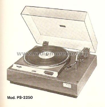 Stereo Turntable System PS-2250; Sony Corporation; (ID = 654954) R-Player