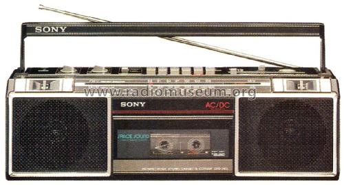 Stereo Cassette-Recorder CFS-240L; Sony Corporation; (ID = 1975616) Radio