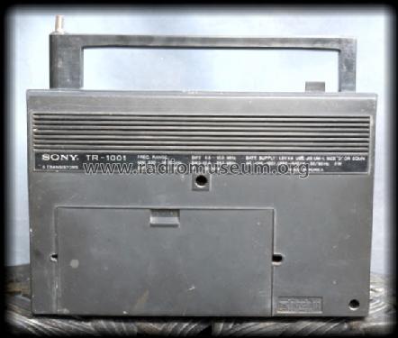 Super Sensitive 4 Band TR-1001; Sony Corporation; (ID = 1543123) Radio