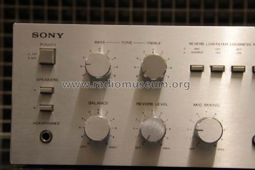 Integrated Stereo Amplifier TA-535 Ampl/Mixer Sony Corporation 