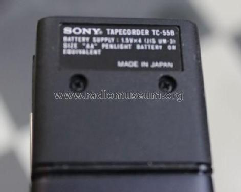 Tapecorder - Cassette-Corder TC-55B; Sony Corporation; (ID = 1774867) R-Player