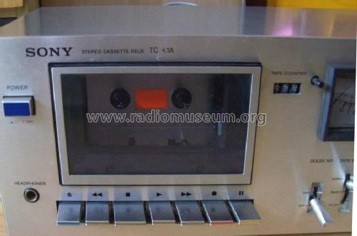 Stereo Cassette Deck - Tapecorder TC-K1A; Sony Corporation; (ID = 1130606) Reg-Riprod