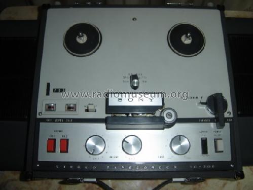 SONY TC-200 Stereo Tapecorder Reel to Reel Tape Deck Working!