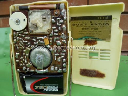 Six Transistor TR-610; Sony Corporation; (ID = 1513140) Radio