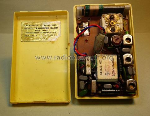 Transistor Six TR-63; Sony Corporation; (ID = 1784484) Radio