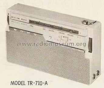 Marine 7 Transistor TR-710A; Sony Corporation; (ID = 422787) Radio