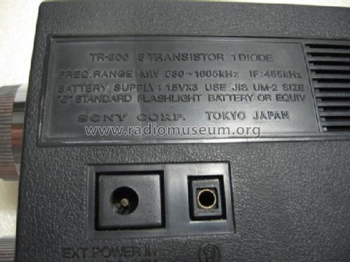 TR-800; Sony Corporation; (ID = 1584287) Radio