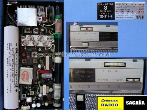 Super Sensitive TR-815B; Sony Corporation; (ID = 690573) Radio