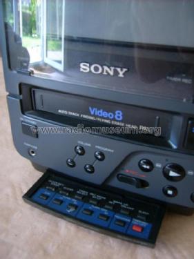 Video 8 Combo - Trinitron Colour Video TV EV-DT1; Sony Corporation; (ID = 1296818) Televisore