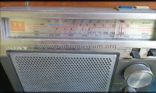 TV-Weather/FM/AM 3 Band Receiver ICF-7750W; Sony Corporation; (ID = 1509410) Radio