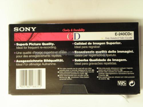 VHS Video Cassette ; Sony Corporation; (ID = 2007054) Misc