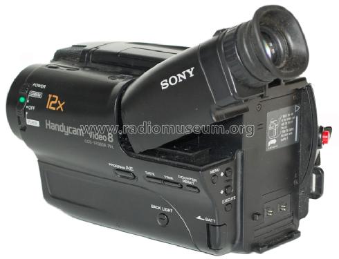 Video Camera Recorder CCD-TR380E; Sony Corporation; (ID = 1617444) R-Player