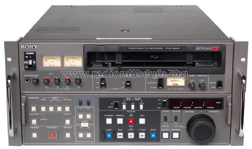 Videocassette Recorder Betacam-SP PVW-2800P; Sony Corporation; (ID = 1430568) Ton-Bild