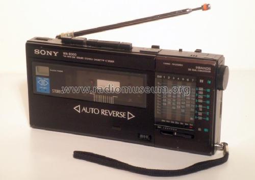 WA-8000 Radio Sony Corporation; Tokyo, build 1984– |Radiomuseum.org