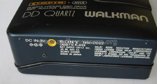 Walkman DD Quartz WM-DD22; Sony Corporation; (ID = 1467968) Reg-Riprod