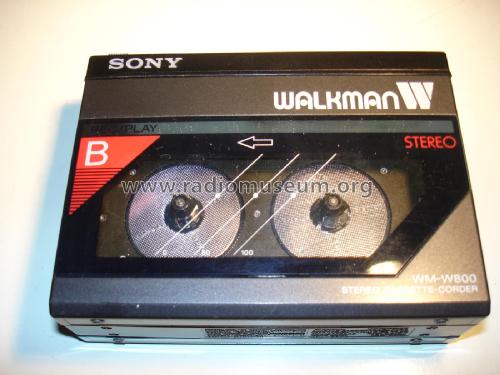 【希少】SONY WウォークマンWM-W800 動作未確認+AXIA A1テープ