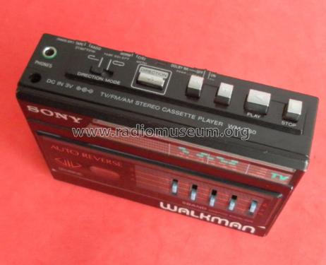 Walkman Stereo Cassette Player WM-F80; Sony Corporation; (ID = 1863349) Reg-Riprod