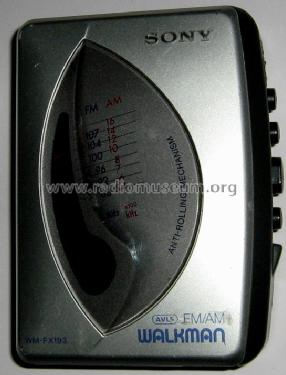 Walkman WM-FX193; Sony Corporation; (ID = 844561) Radio