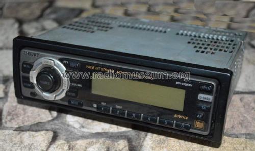 Wide Bit Stream MD/CD Changer Control MDX-C6500RV; Sony Corporation; (ID = 2038211) Car Radio