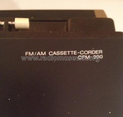 FM/AM Cassette Corder CFM-200; Sony Corporation; (ID = 1631202) Radio