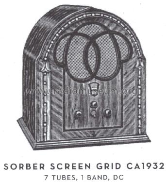 Screen Grid ; Sorber Radio Mfg. Co (ID = 1564488) Radio