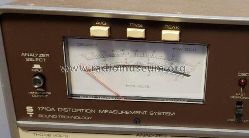 Distortion Measurement System 1710A; Sound Technology; (ID = 2707128) Equipment