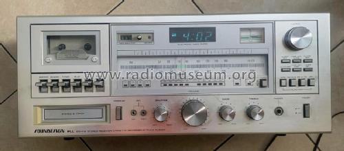 PLL AM-FM Stereo Reciver/Cassette Recorder/8 Track Player 5943; Soundesign (ID = 2972065) Radio