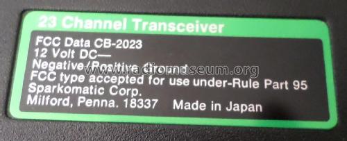23 Channel Transceiver CB-2023; Sparkomatic (ID = 1819170) Citizen