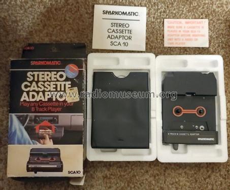 8 Track Cassette Adaptor SCA-10; Sparkomatic (ID = 2875044) Diversos