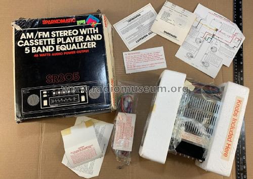 Cassette AM/FM Stereo SR305; Sparkomatic (ID = 2853754) Car Radio