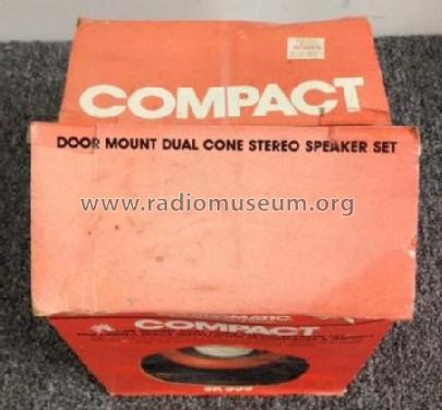 Compact Door Mount Dual Cone Stereo Speaker Set SK355; Sparkomatic (ID = 1820476) Lautspr.-K