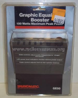 Graphic Equalizer Booster GE50; Sparkomatic (ID = 1817677) Ampl/Mixer