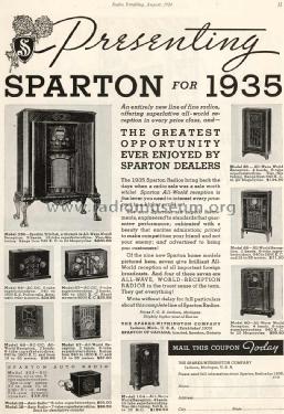 Sparton 104 ; Sparks-Withington Co (ID = 1332254) Radio