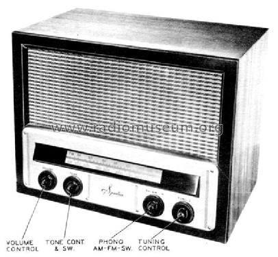 Sparton 141A Ch= 8L10; Sparks-Withington Co (ID = 713054) Radio