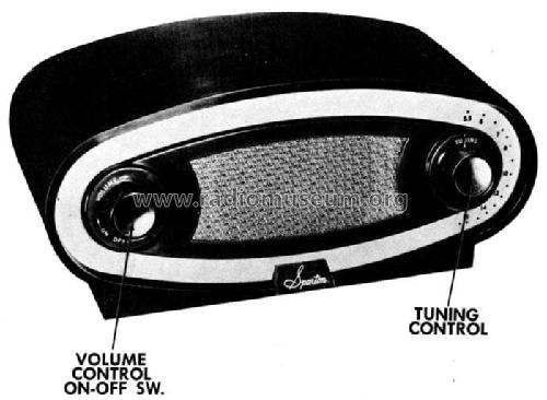 Sparton 232 Ch= 5A10-A; Sparks-Withington Co (ID = 540040) Radio