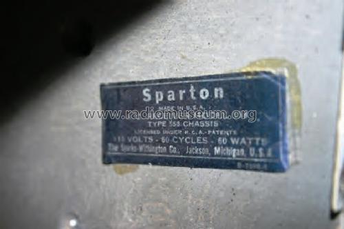 Sparton 558-C ; Sparks-Withington Co (ID = 960855) Radio