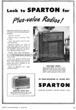 Sparton 7-BM-46-PA ; Sparks-Withington Co (ID = 1080479) Radio